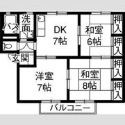 リバーサイドヒルズの間取り画像