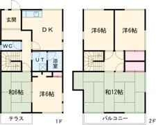 小島町下新田 戸建の間取り画像