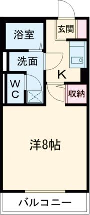 ボナールアークAの間取り画像
