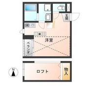 プラムハイツの間取り画像