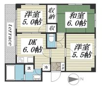 ハイツ愛花夢の間取り画像