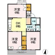 セジュール99の間取り画像