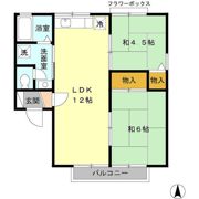 大樹コーポの間取り画像