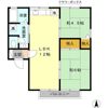 大樹コーポの間取り画像