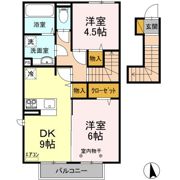 エレーナ・カトレア カトレアの間取り画像