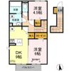 エレーナ・カトレア カトレアの間取り画像