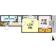 D-ROOM Grass 中町の間取り画像