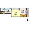 D-ROOM Grass 中町の間取り画像
