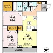 プランドール湘南の間取り画像