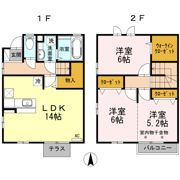 コロナーレ水越の間取り画像