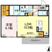 U-リッチ トリシアの間取り画像