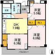 蓬莱ビルの間取り画像