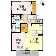 リバーベルの間取り画像