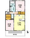 リビングタウン松縄 A棟の間取り画像