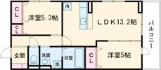 (仮称)D-ROOM水前寺5丁目の間取り画像