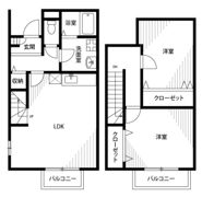 アスピリアeleganceの間取り画像