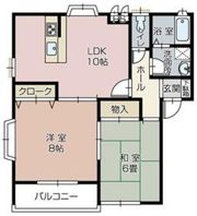 ナチュラルハイツの間取り画像