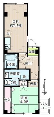 ダノイ桜井の間取り画像
