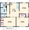 ドリームαの間取り画像