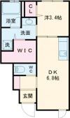 Purity長嶺南の間取り画像