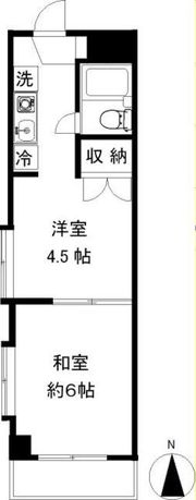 ライフハウスナカムラの間取り画像
