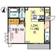 Clashist(クラシスト)常磐町の間取り画像
