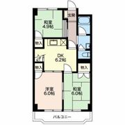 グリーンハイツフジタの間取り画像