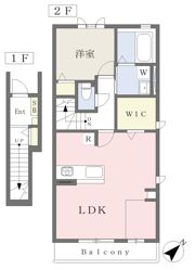 Live Flat大橋の間取り画像