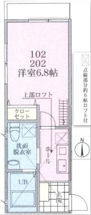 ルート善行Ⅲの間取り画像