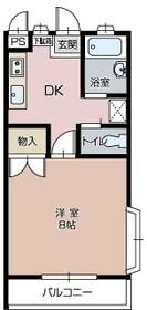 ロイヤルベルBの間取り画像