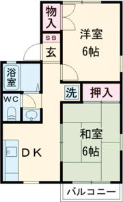 マーブルKABEの間取り画像