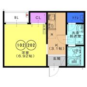 F+style大蓮南2号館の間取り画像