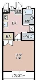 ロイヤルベルBの間取り画像