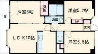 ロワイヤルユウ大牟田・荒尾の間取り画像