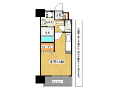 アクシオ小倉の間取り画像