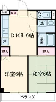 リベルテ2の間取り画像