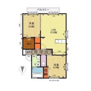 リバーサイドスワの間取り画像