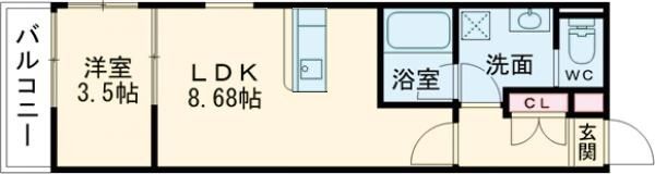 ALIVIA知立の間取り画像