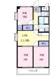 高茶屋豊城の間取り画像