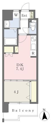 REGARIA KOKURAKITA CENTER PLACEの間取り画像