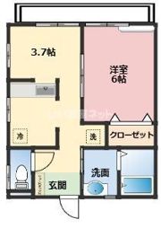 ウッドハウスながしまの間取り画像