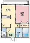 ウッドハウスながしまの間取り画像
