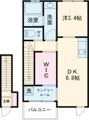 Purity長嶺南の間取り画像