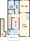 Purity長嶺南の間取り画像