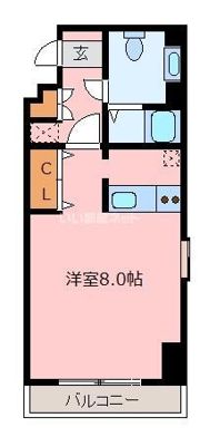 ステーションフロント八幡宿の間取り画像