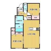クレストガーデンの間取り画像