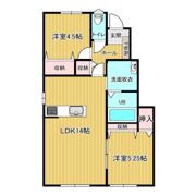 クレストガーデンの間取り画像