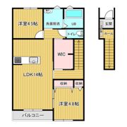 クレストガーデンの間取り画像