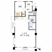 ライオンズマンション五井 2階の間取り画像