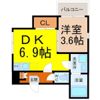 ハーモニーテラス長栄Ⅲの間取り画像